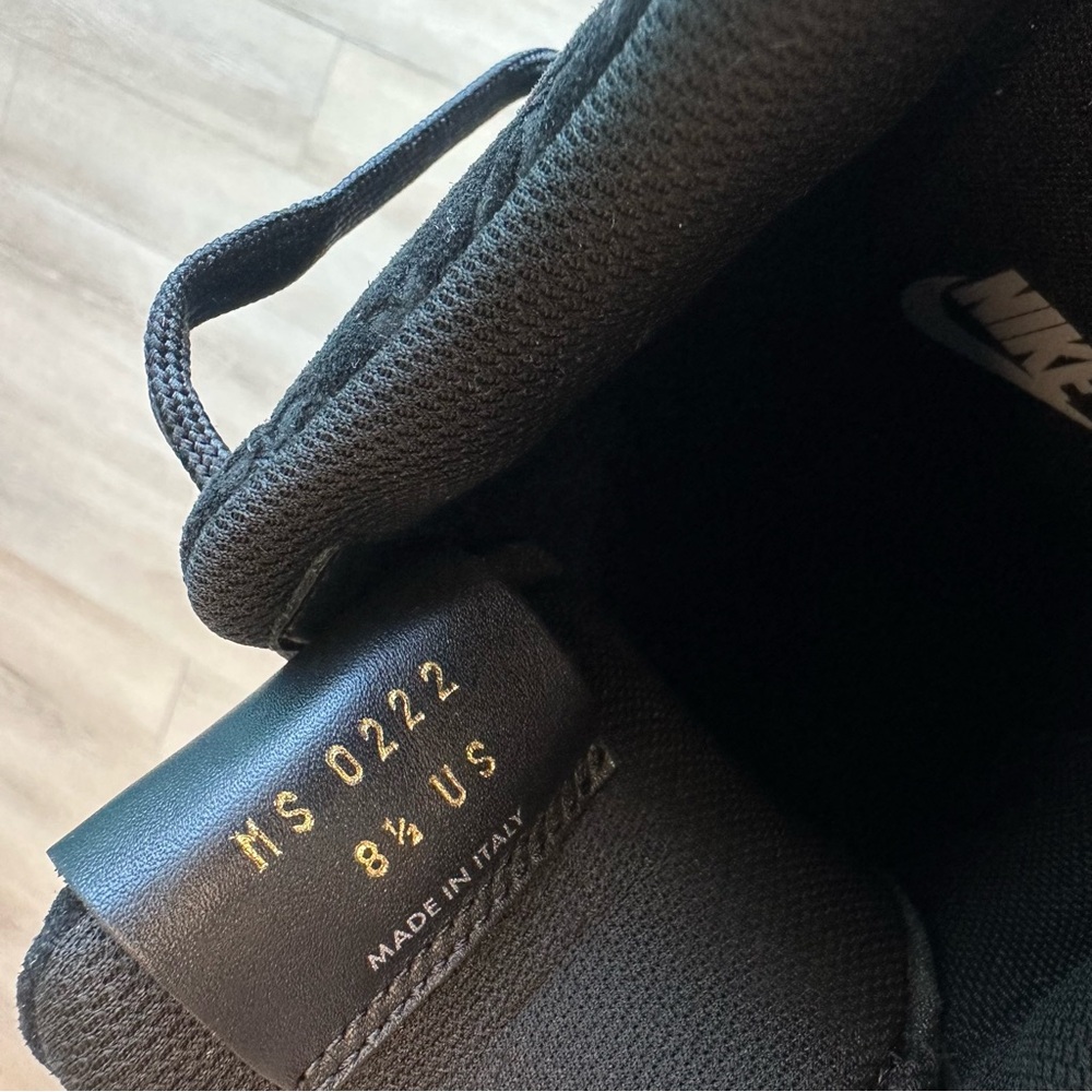 Louis Vuitton x Nike Air Force 1 Black 8.5 - Picture 9 of 16
